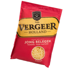 Vergeer geraspte kaas jong belegen